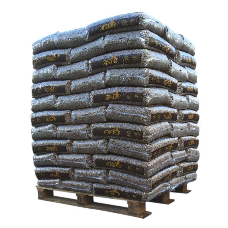 Enerbio Pellets 6mm ENplus A1 77 zakken 15KG Per zak