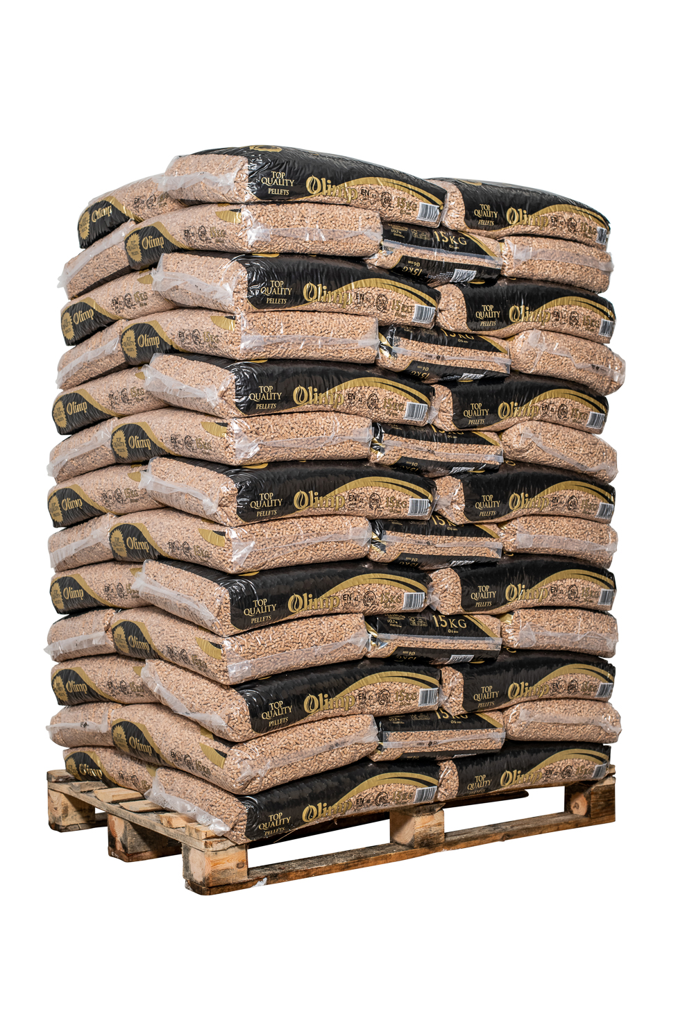 Olimp Pellets 6mm ENplusA1 65 Zakken 15KG Per zak