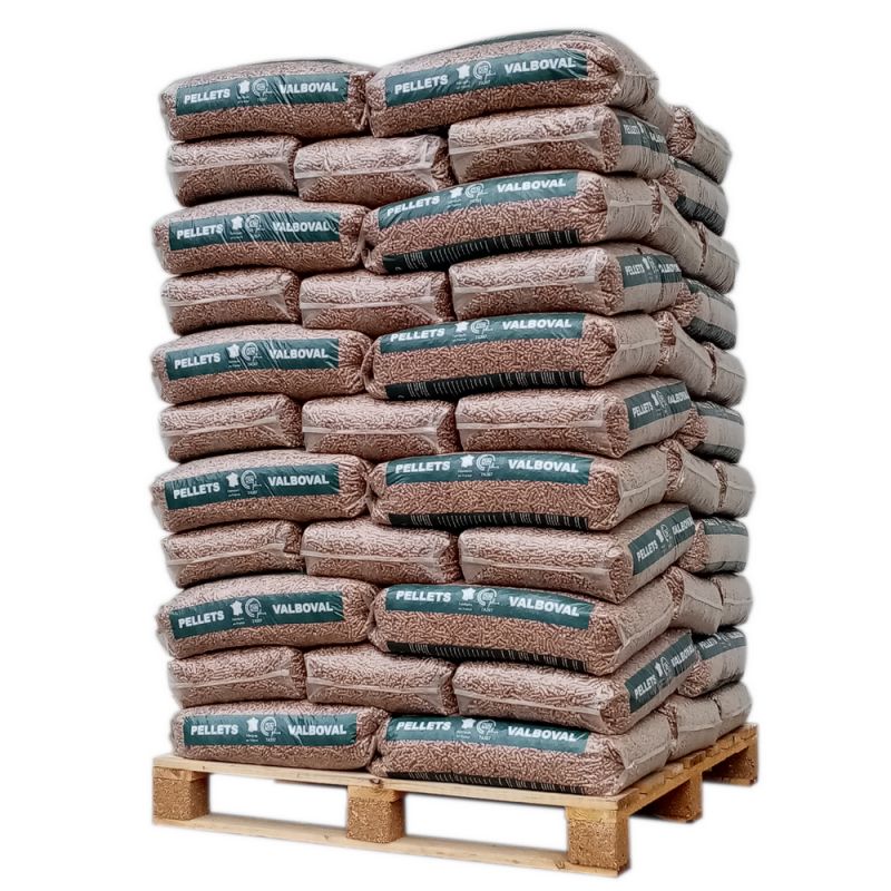 Valboval Pellets 6mm ENplus A1 65 zakken 15KG per zak