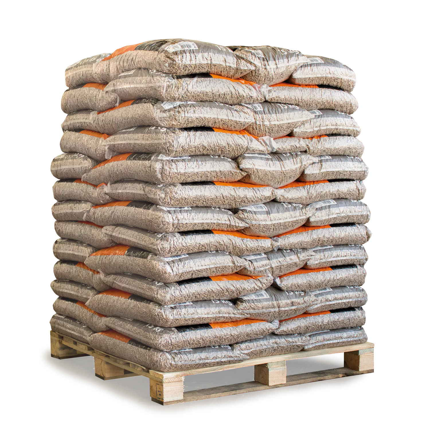 Heizfuxx Pellets Grijs 6mm ENplus A1 '65 Zakken' 15KG per zak