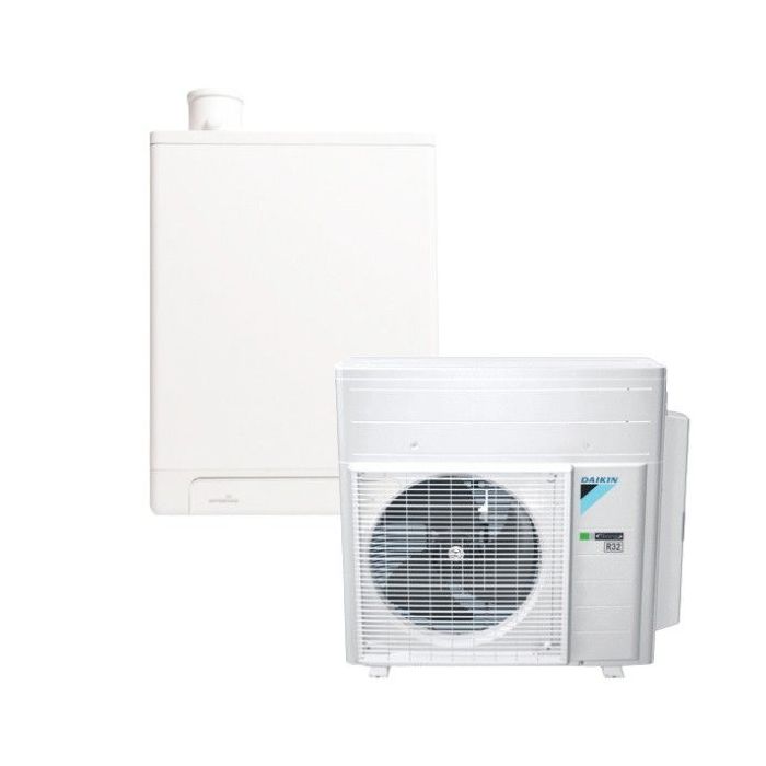 Daikin Altherma 4kW Monoblock warmtepomp met Intergas 36/30