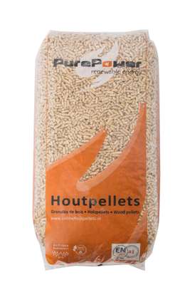 Pure Power ENplus A1 6 mm 5-sterren naaldhout (66 x 15 kg)