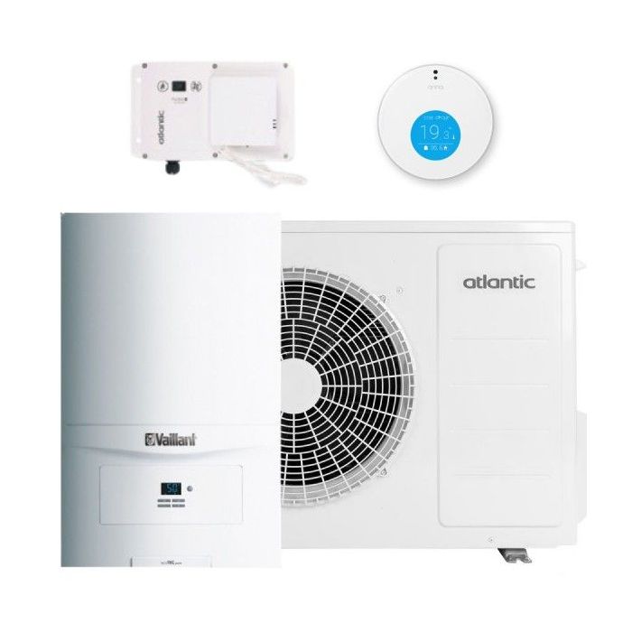 Atlantic Aurea hybride warmtepomp en Vaillant ecoTEC Pure CW5