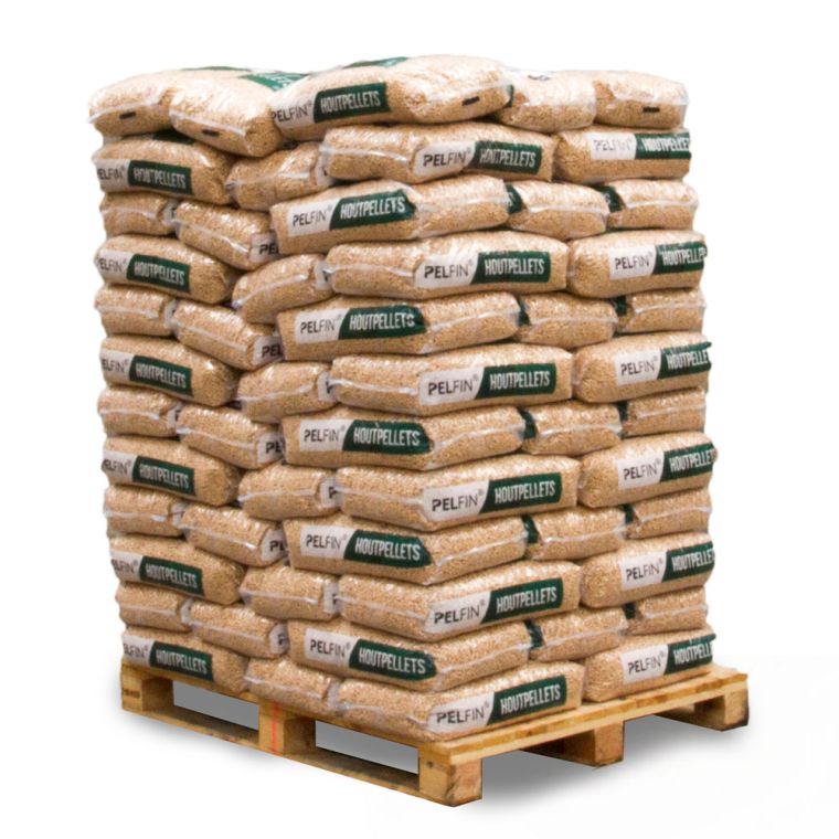 Pelfin houtpellets Premium Quality EN+A1 pallet 84 zakken 12,5kg