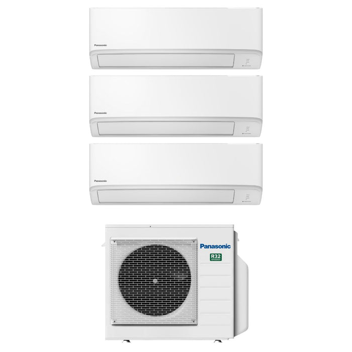 Panasonic TZ omvormer 8,3kW multi-split met 3 binnenunits