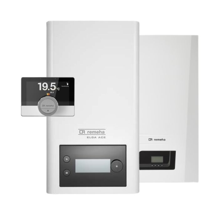 Remeha Elga Ace 4kW warmtepomp met Tzerra Ace-Matic CW5