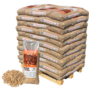 German Pellets 66 Zakken à 15kg 990kg | Gratis verzending