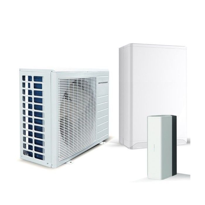 Intergas Xtend 5kW warmtepomp met Xtreme 36 CW5